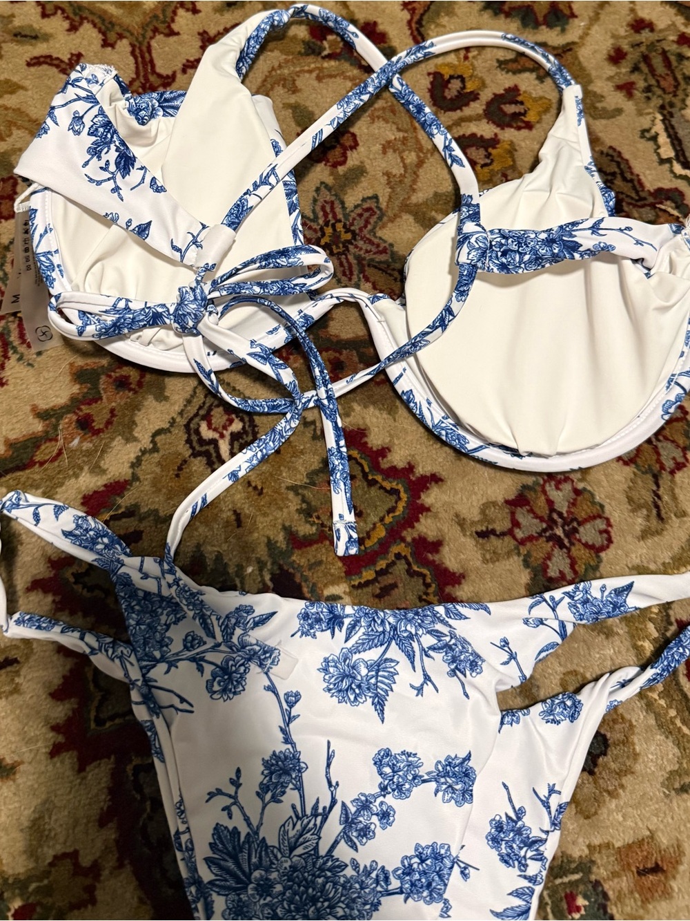 Berlook Paisley Swim Set - Picture 4 of 6